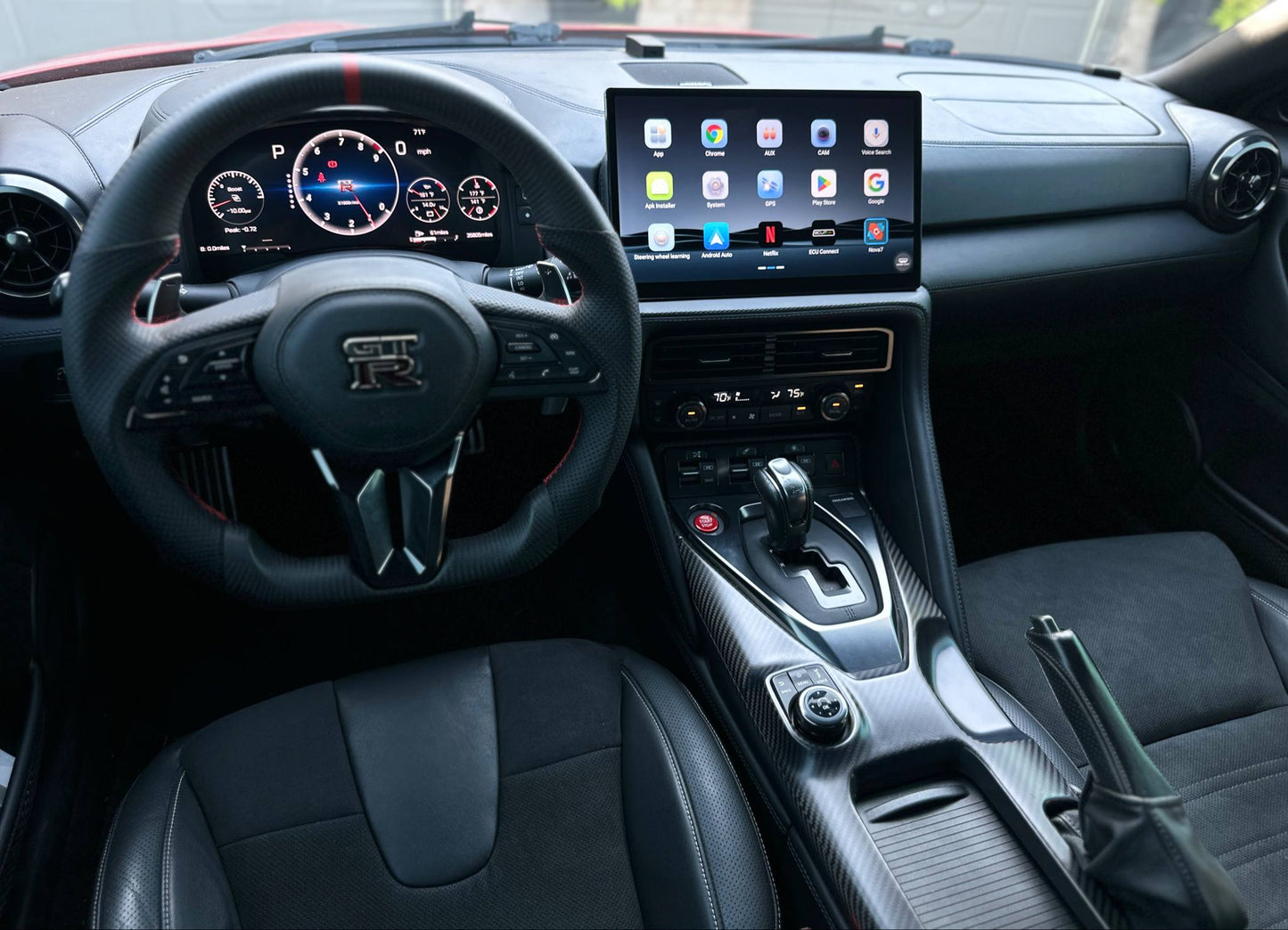 Nissan GTR EBA VMount Screen 2017-2025