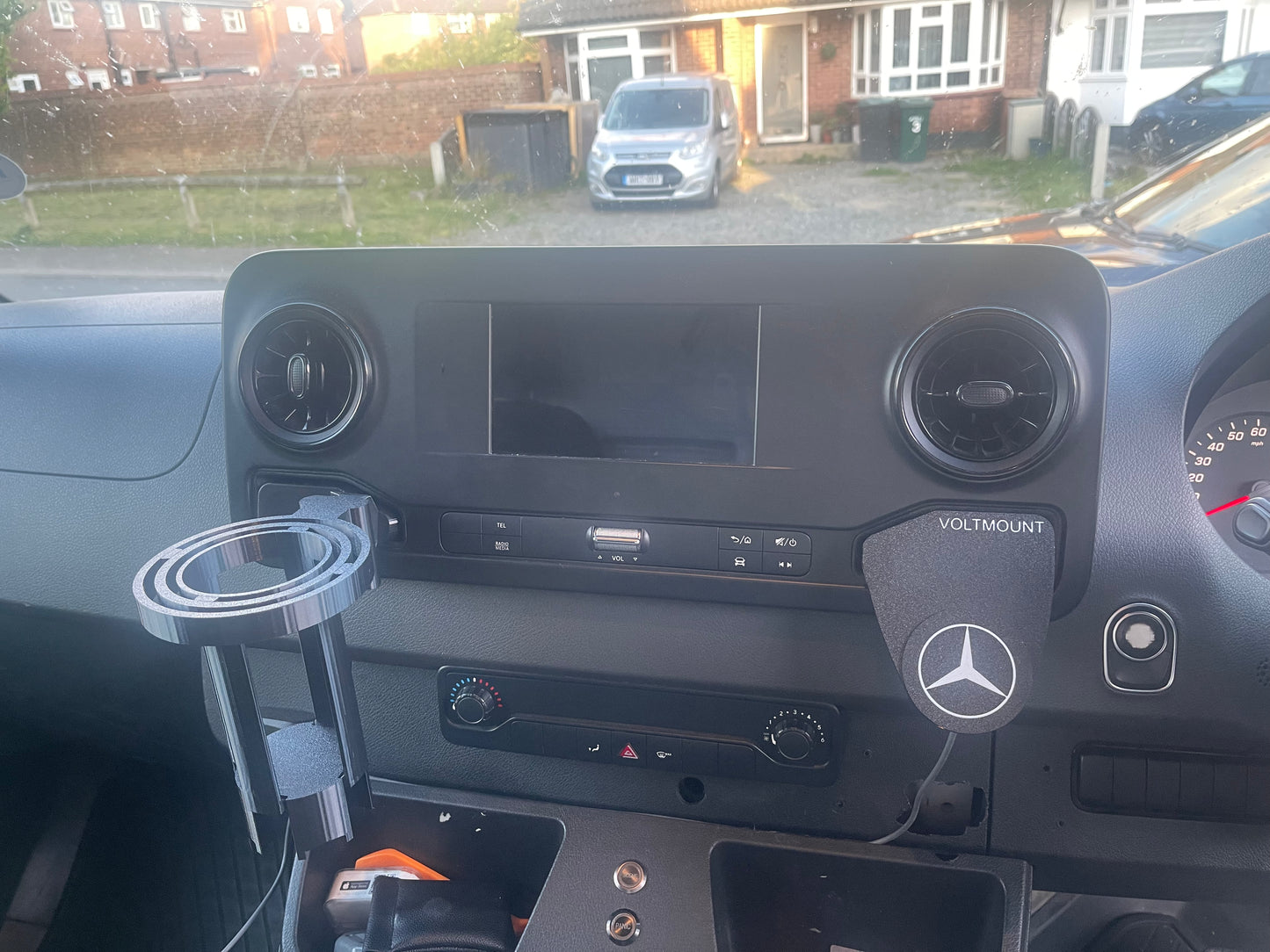 Mercedes Sprinter MagSafe Charger Phone Holder 2019-2025