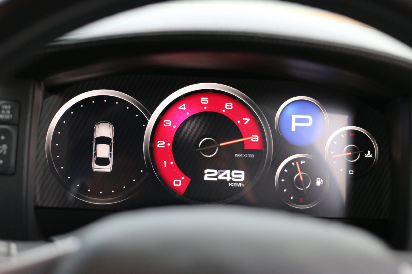 Nissan GTR R35 VMount Digital Dash CarPlay Android Auto Virtual Cockpit