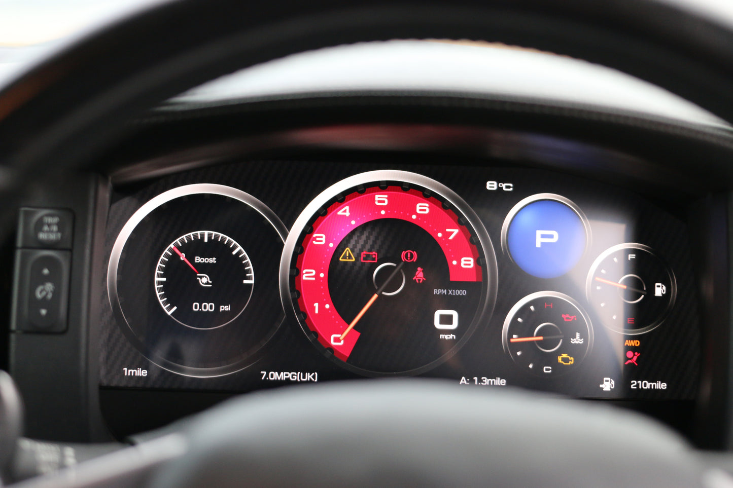 Nissan GTR R35 VMount Digital Dash CarPlay Android Auto Virtual Cockpit