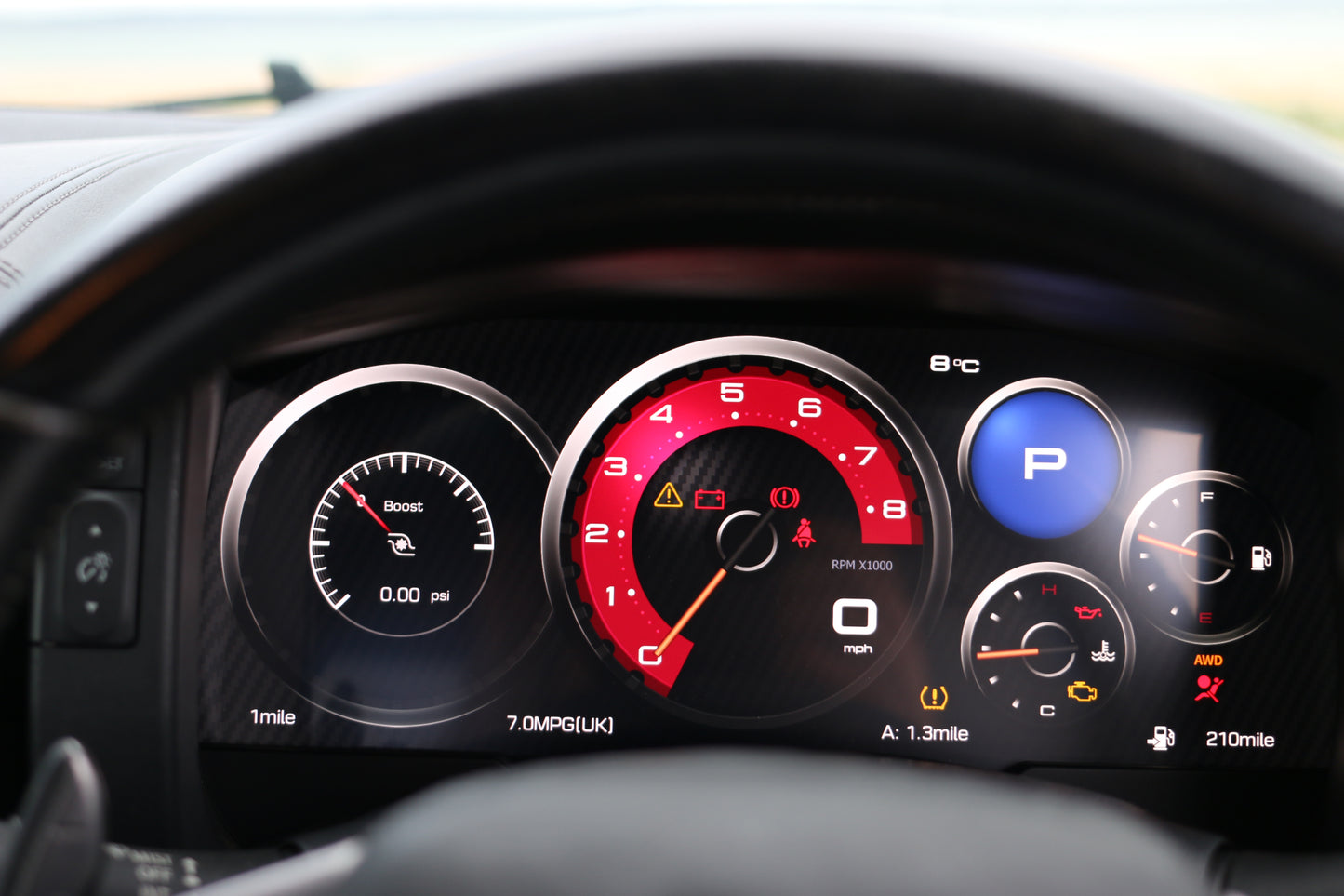 Nissan GTR R35 VMount Digital Dash CarPlay Android Auto Virtual Cockpit