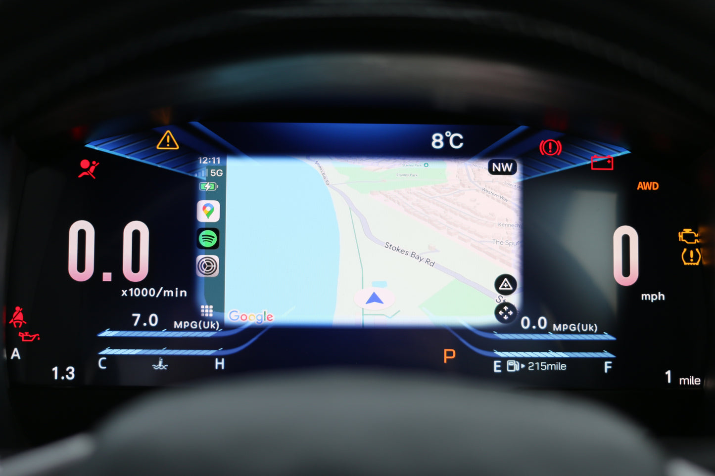 Nissan GTR R35 VMount Digital Dash CarPlay Android Auto Virtual Cockpit