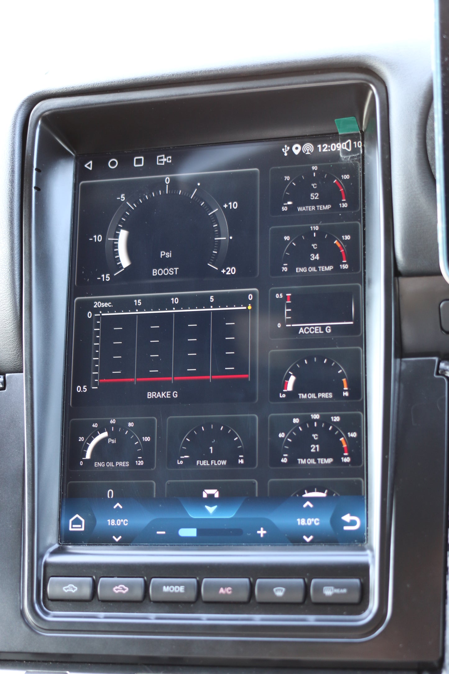 GTR R35 VMount 10 inch Screen