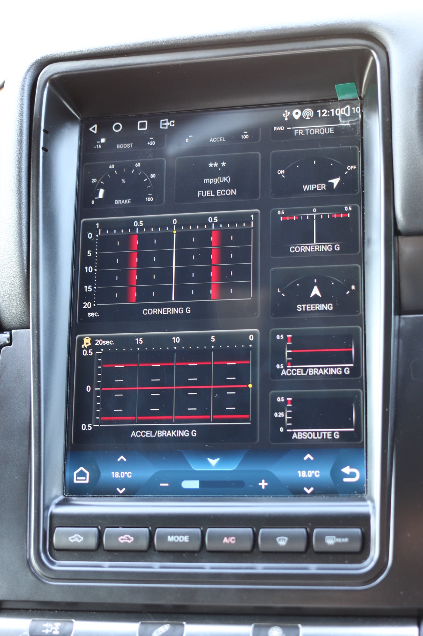 GTR R35 VMount 10 inch Screen