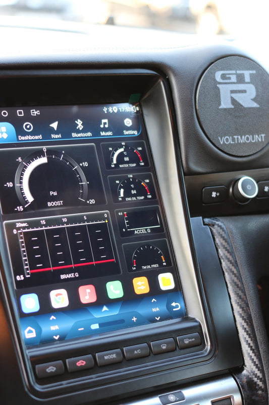 GTR R35 VMount 10 inch Screen