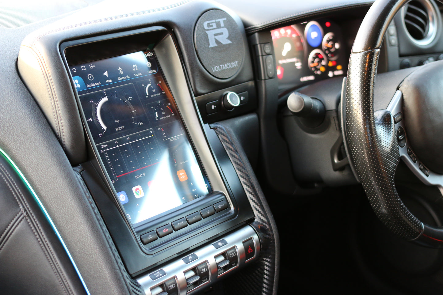 GTR R35 VMount 10 inch Screen