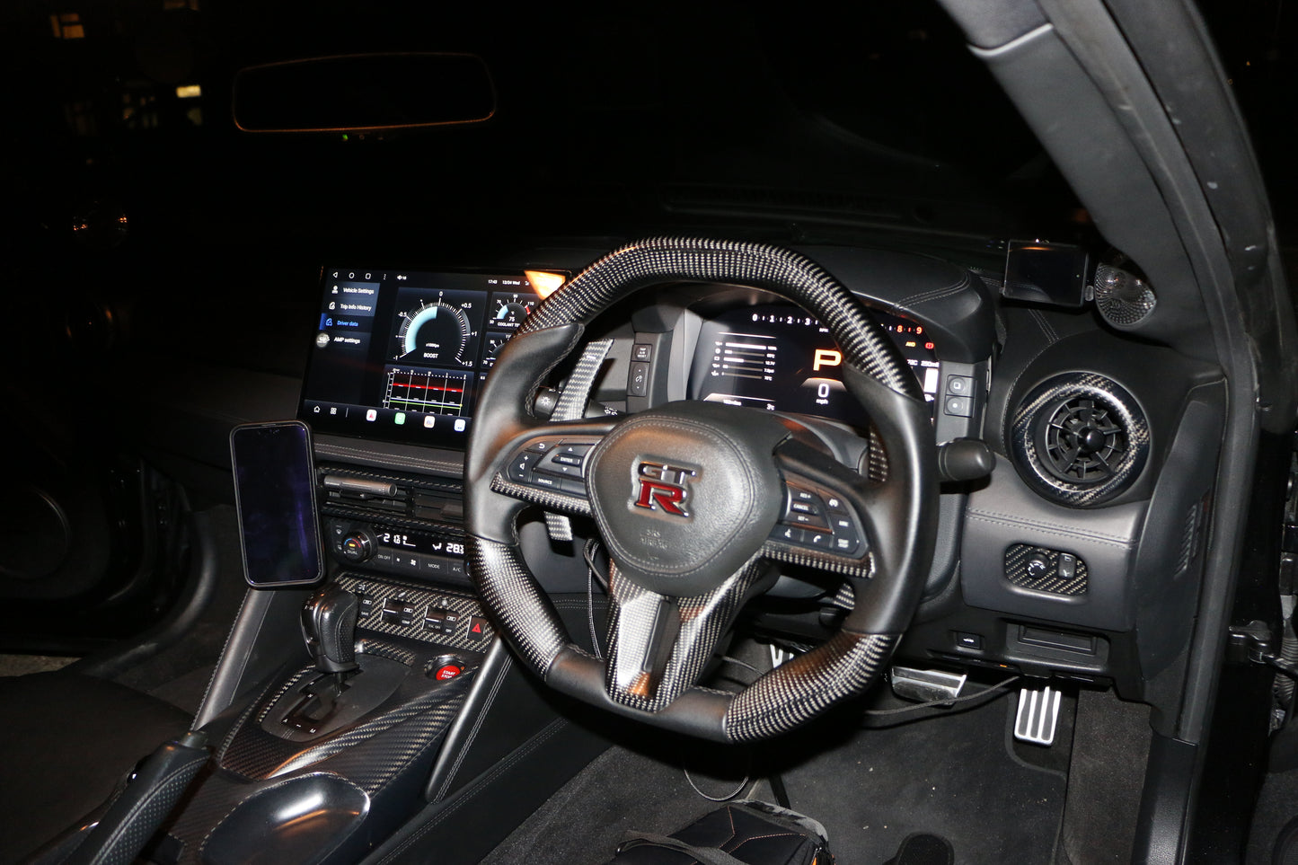 Nissan GTR EBA VMount Screen 2017-2025