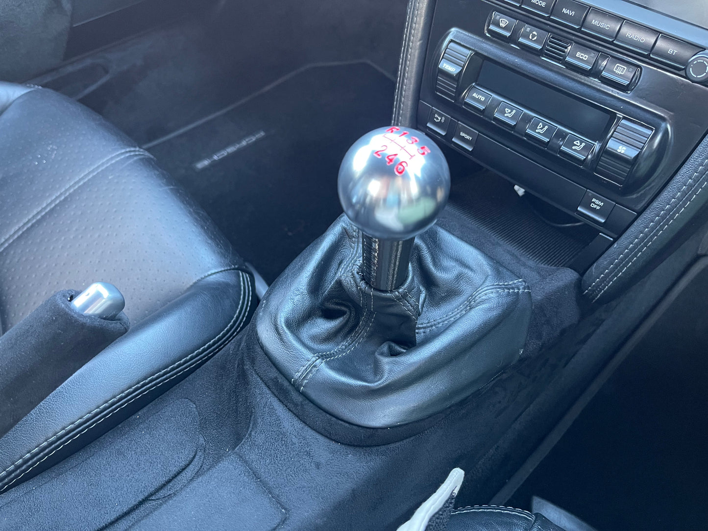 Porsche Gear Knob weighted Shifter CNC Aluminium 996 986 997 987 911 Boxster Cayman