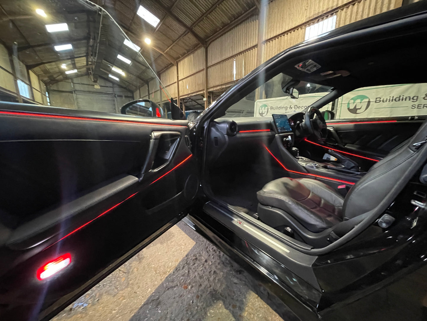 Nissan GTR Ambient Light Kit Installation