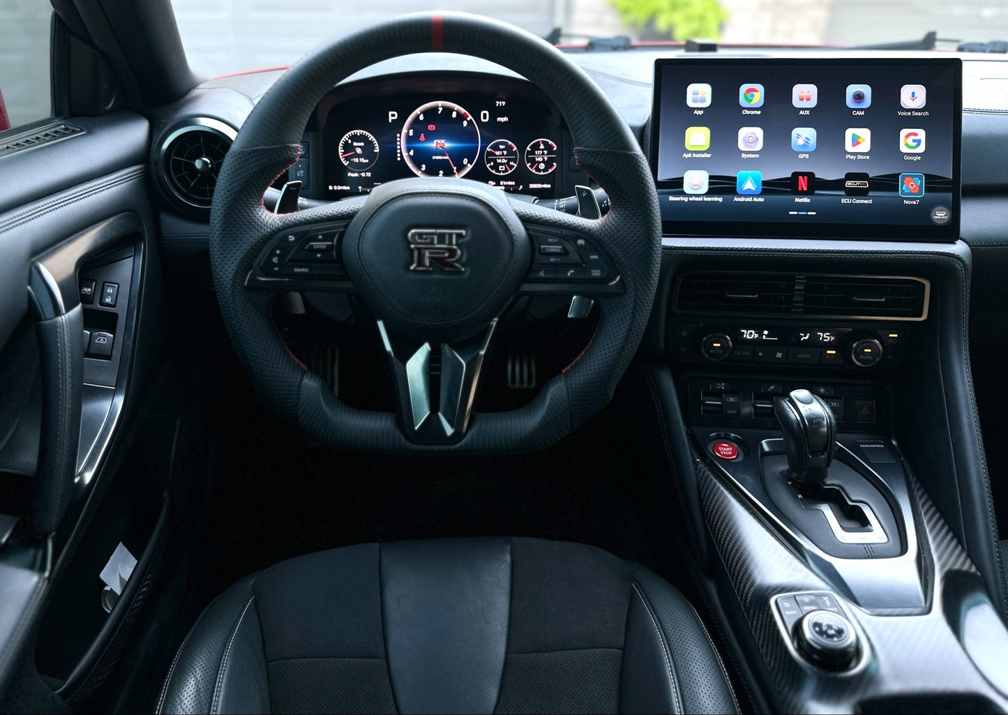 Nissan GTR EBA VMount Screen 2017-2025