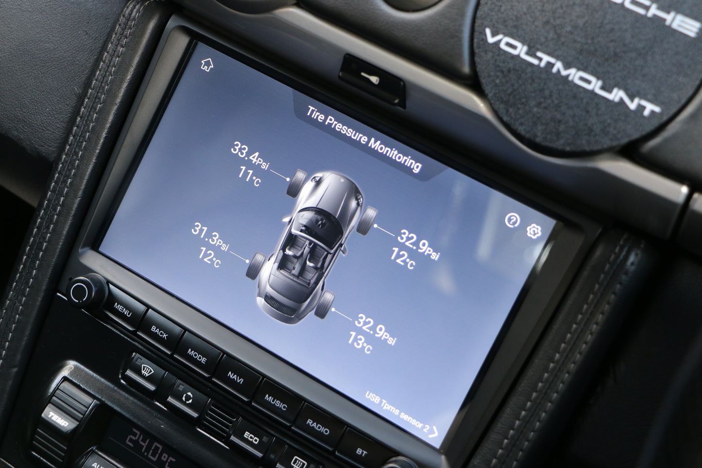 CarPlay Android Auto Screen 997 987 Carrera Boxster Cayman