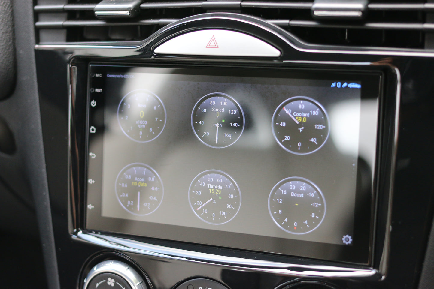 Mazda RX8 CarPlay Android Auto Screen 2003 - 2008