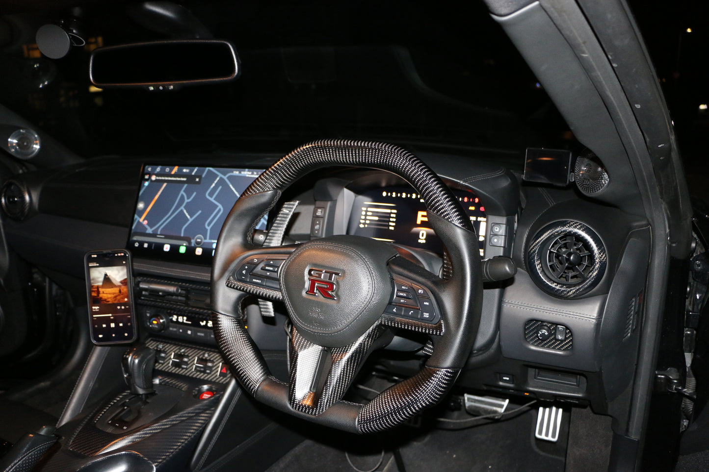 Nissan GTR EBA VMount Screen 2017-2025