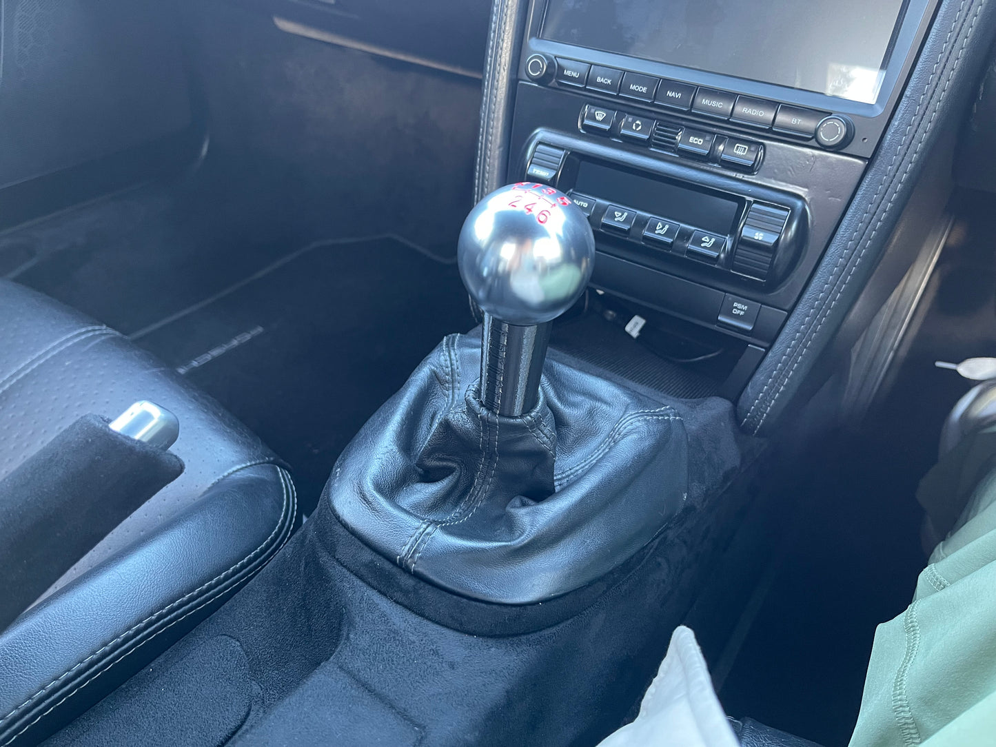 Porsche Gear Knob weighted Shifter CNC Aluminium 996 986 997 987 911 Boxster Cayman