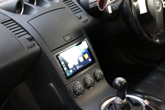 Nissan 350Z VoltMount Screen Wireless CarPlay Android Auto
