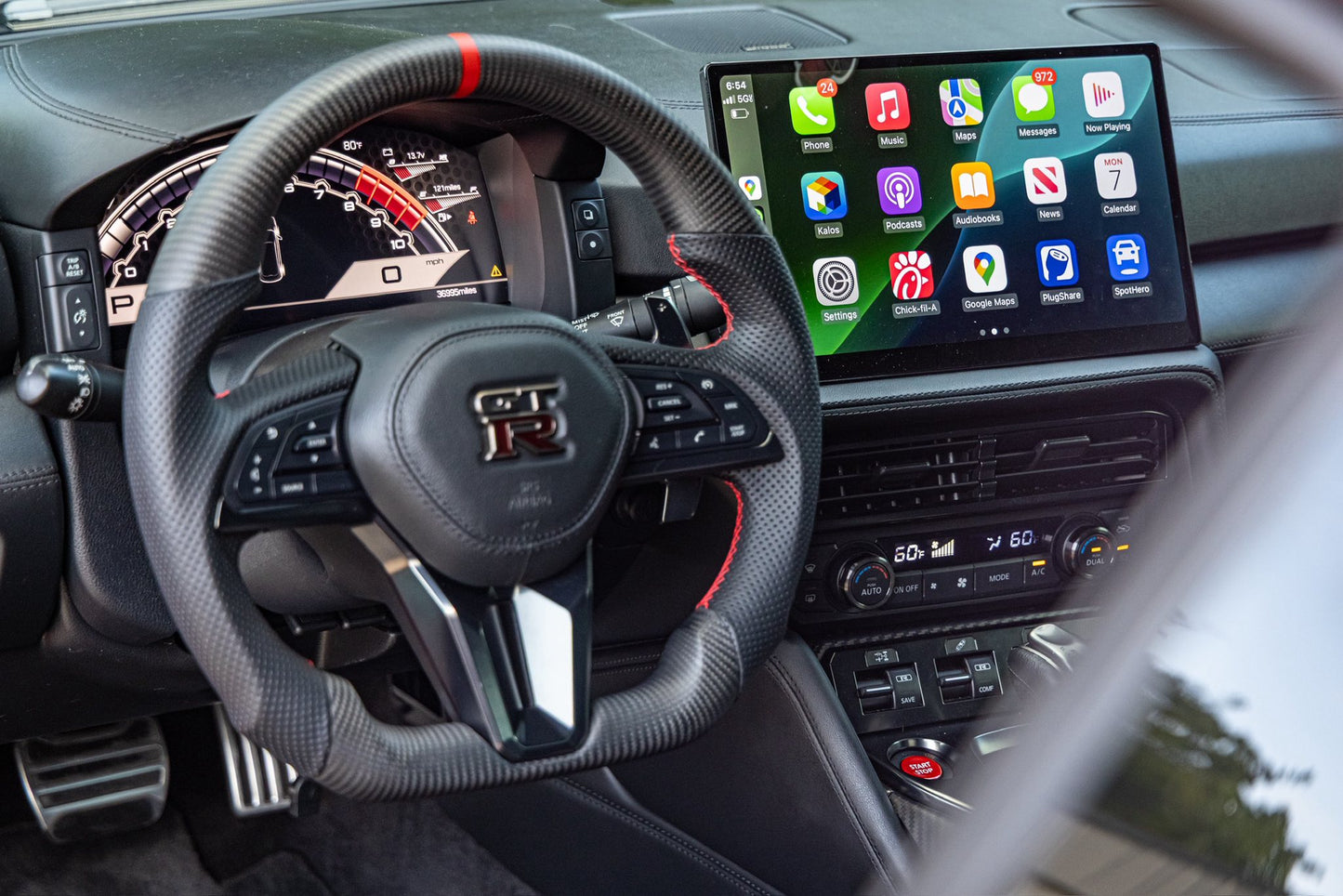 Nissan GTR EBA VMount Screen 2017-2025