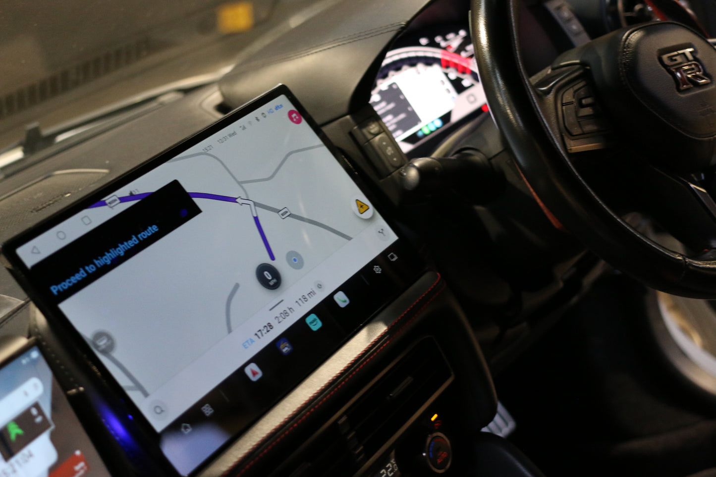 Nissan GTR EBA VMount Screen 2017-2025