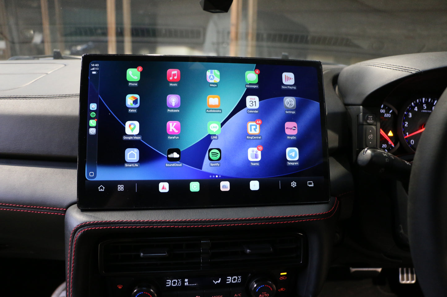 Nissan GTR EBA VMount Screen 2017-2025