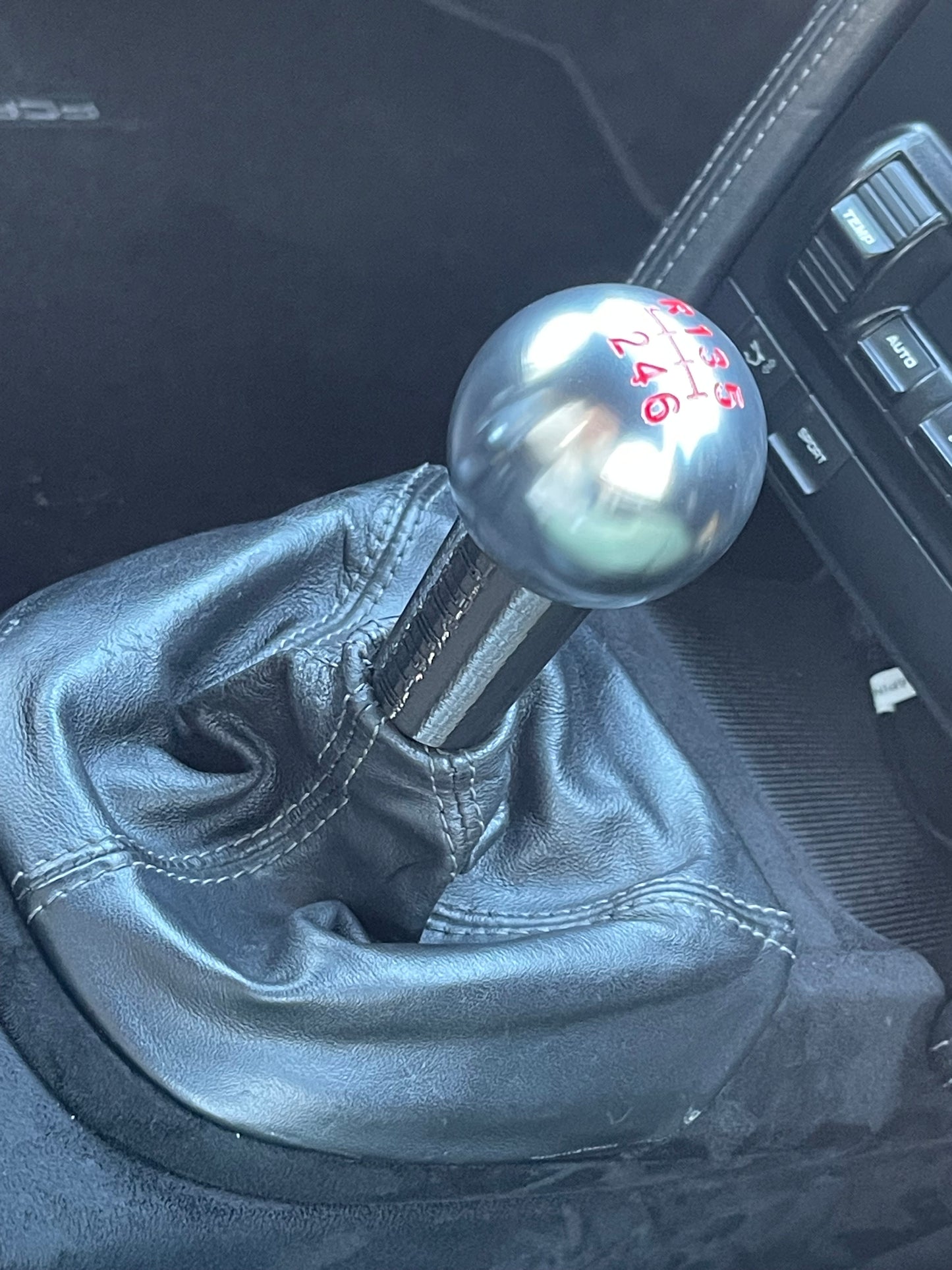 Porsche Gear Knob weighted Shifter CNC Aluminium 996 986 997 987 911 Boxster Cayman