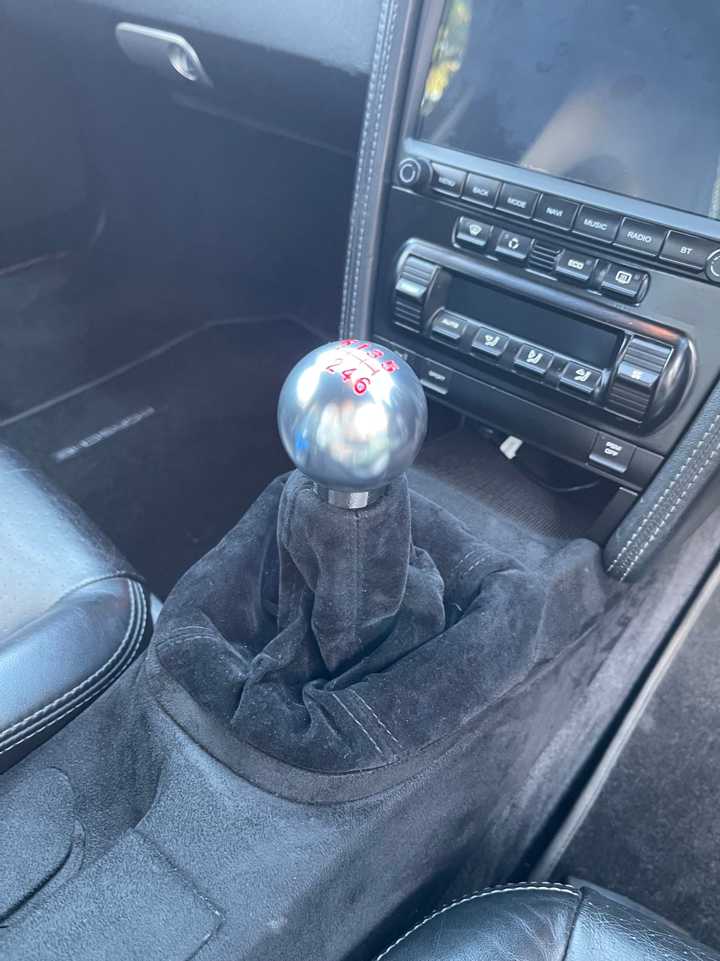 Porsche Gear Knob weighted Shifter CNC Aluminium 996 986 997 987 911 Boxster Cayman