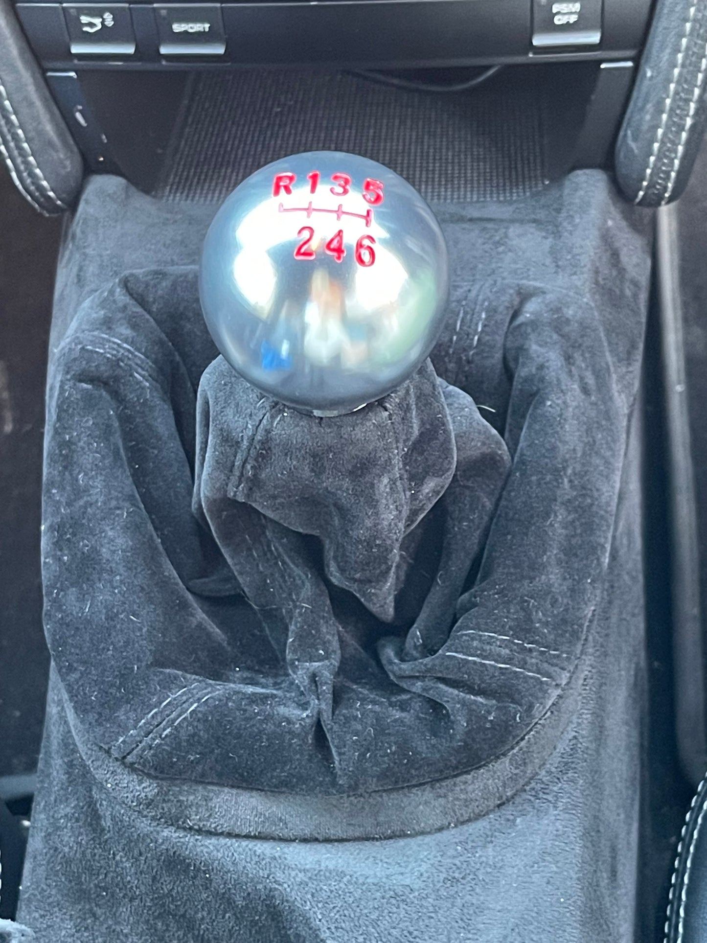 Porsche Gear Knob weighted Shifter CNC Aluminium 996 986 997 987 911 Boxster Cayman