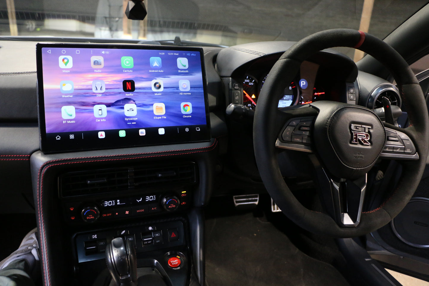 Nissan GTR EBA VMount Screen 2017-2025