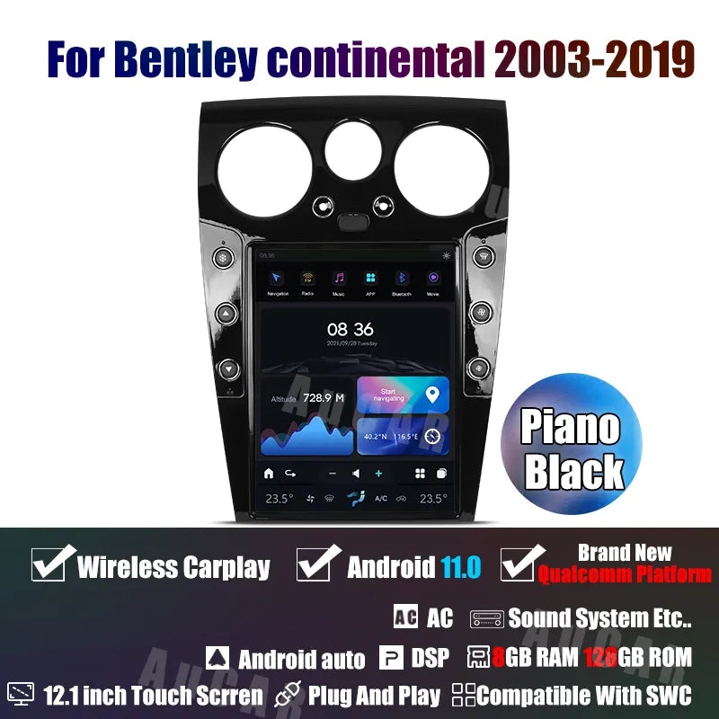 Continental GT 2003-2019 VMount Screen Headunit