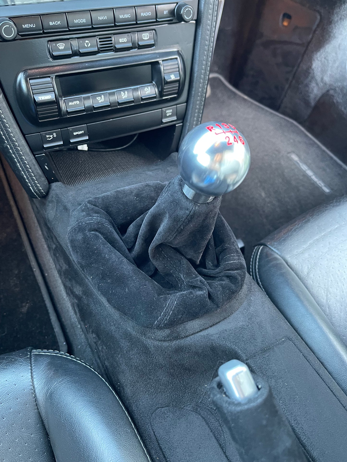 Porsche Gear Knob weighted Shifter CNC Aluminium 996 986 997 987 911 Boxster Cayman