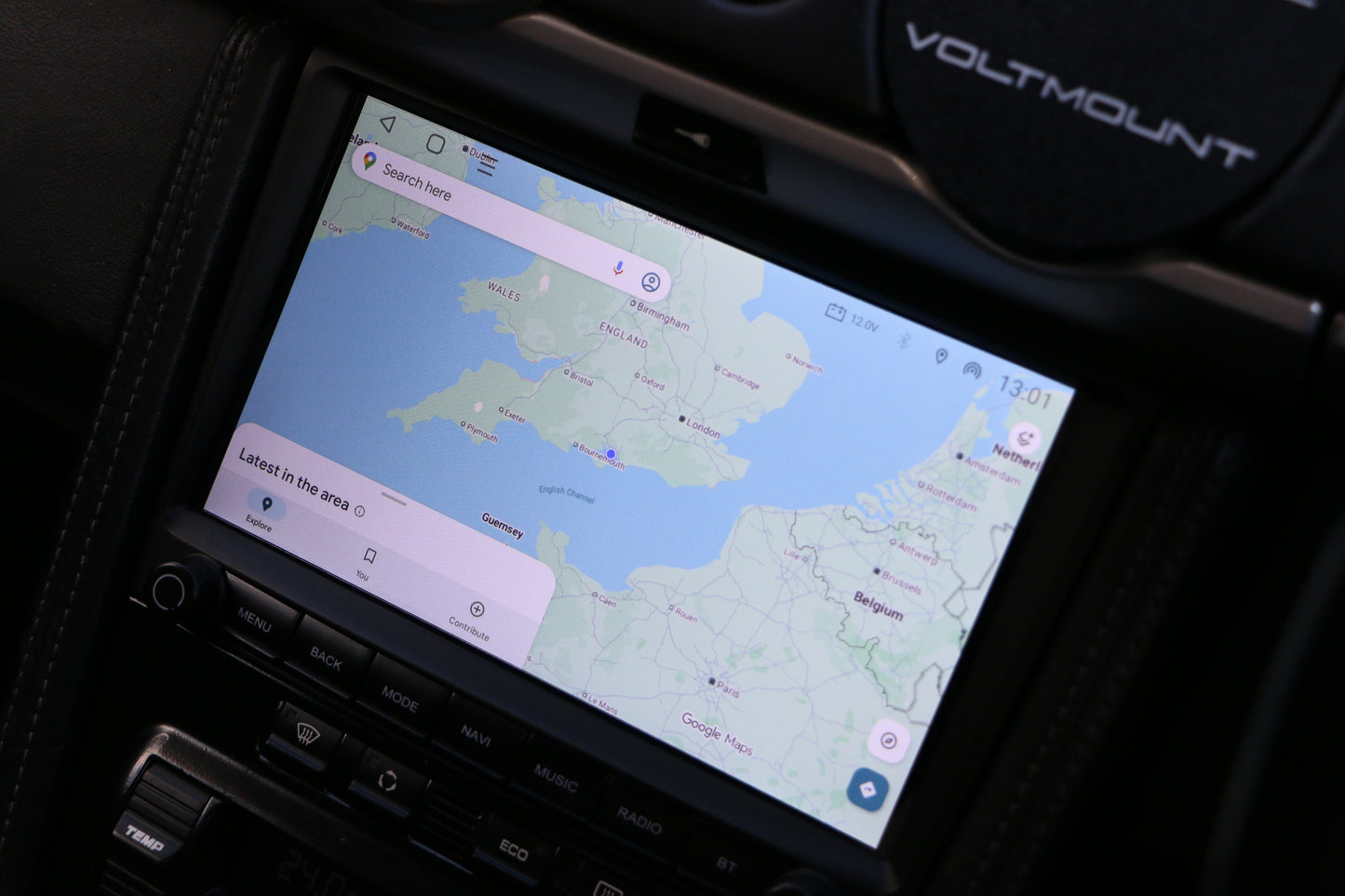 CarPlay Android Auto Screen 997 987 Carrera Boxster Cayman
