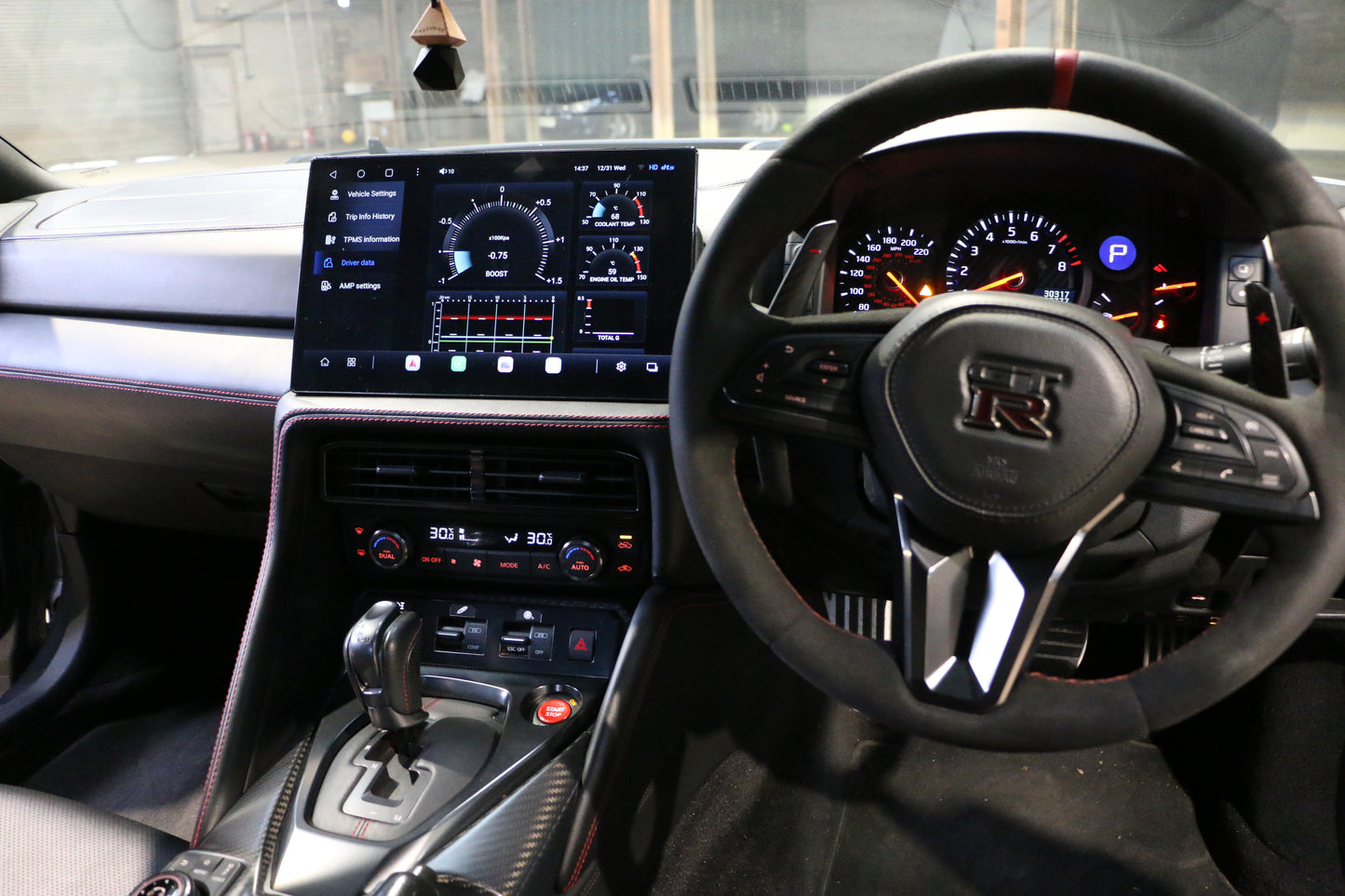 Nissan GTR EBA VMount Screen 2017-2025