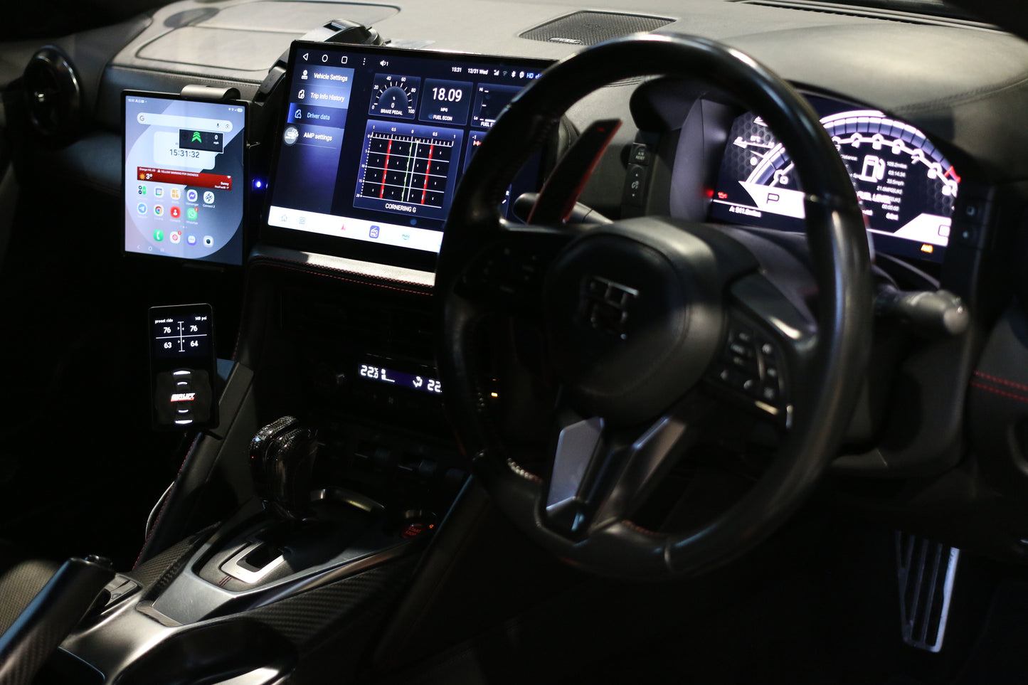 Nissan GTR EBA VMount Screen 2017-2025