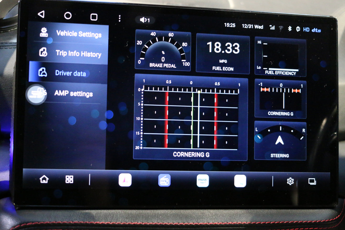 Nissan GTR EBA VMount Screen 2017-2025