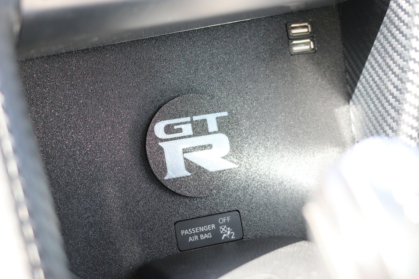 Nissan GTR CD Tray MagSafe Charger Phone Holder