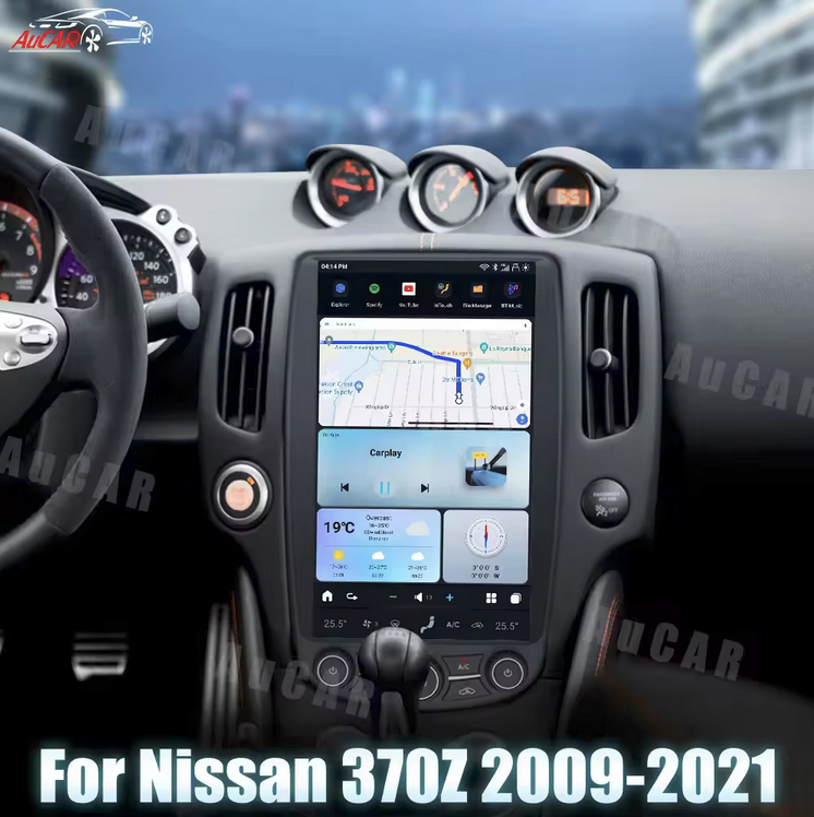 Nissan 370Z VMount Screen Headunit