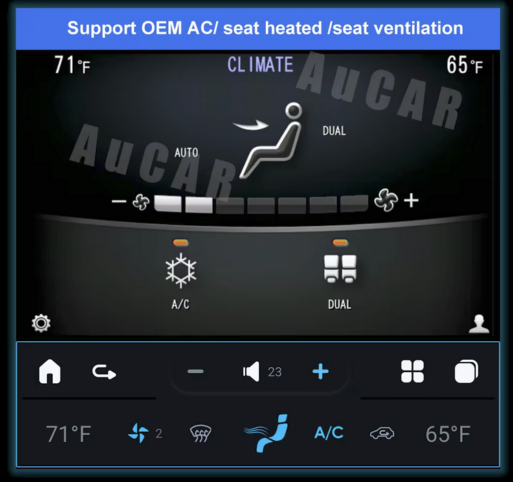 Maserati Quattroporte 14.5 inch Screen Headunit