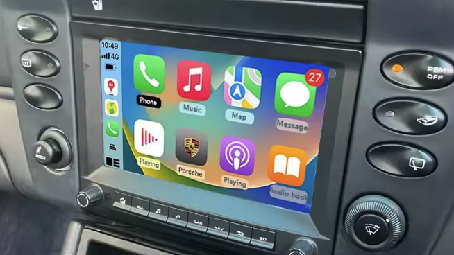 CarPlay Android Auto Screen 996 986 911 Boxster