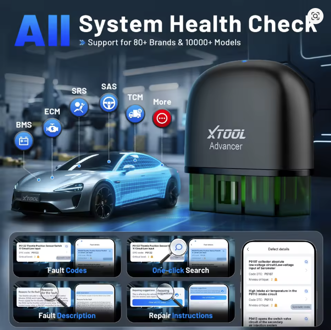 OBD2 Scanner Diagnostics Dongle IOS ANDROID