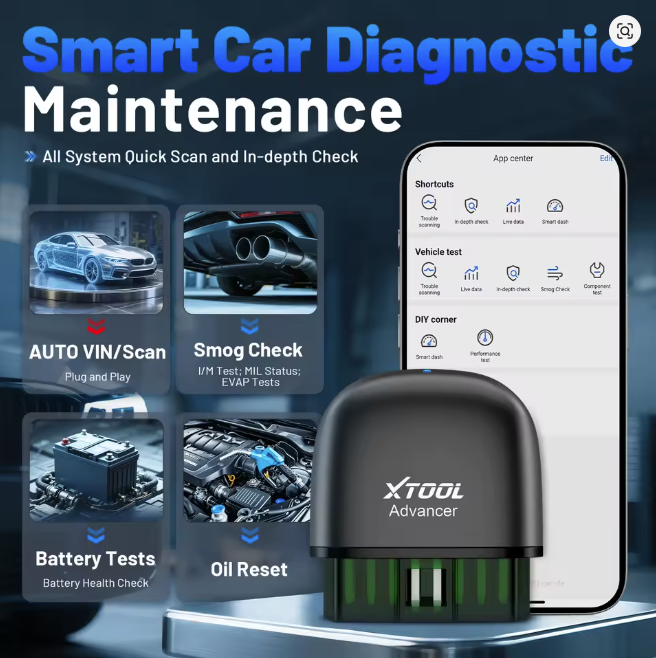 OBD2 Scanner Diagnostics Dongle IOS ANDROID