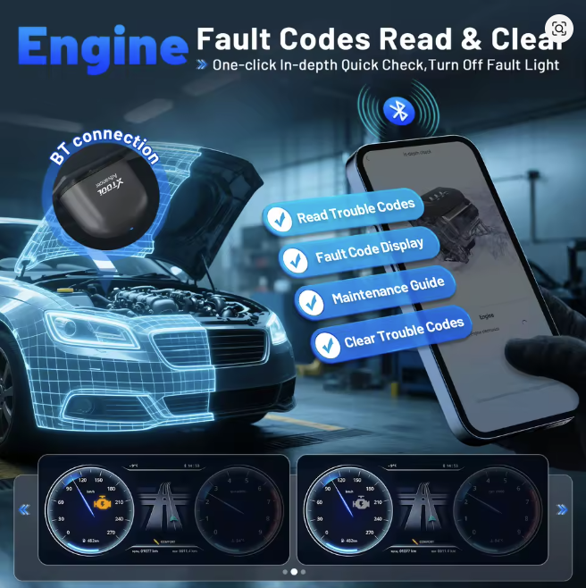 OBD2 Scanner Diagnostics Dongle IOS ANDROID